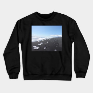 Iceberg on the beach Crewneck Sweatshirt